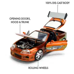 Jada - Fast & Furious Anniversary Toyota Supra 1:24, 19 cm, die-cast - 11