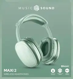 MusicSound Bluetooth sankakuulokkeet Maxi 2 vihreä - 2