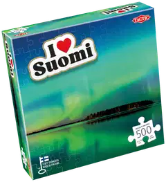 Tactic Palapeli I love Suomi Under the Northern Lights 500 palaa - 1