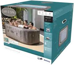Lay-Z-Spa Rome Ultrafit Smart Airjet 180X180X71 Cm - 3