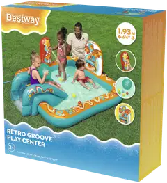 Bestway Retro Groove leikkikeskus 1.93m x 1.52m x 74cm - 2
