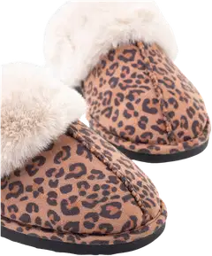 TEX naisten leoparditohvelit I289262 - BROWN - 3