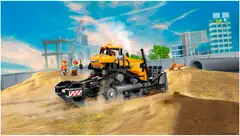 LEGO® City Big Vehicles 60466 Keltainen puskutraktori - 7