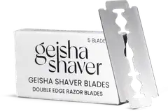 Geisha Shaver vaihtoterät 5 kpl - 1