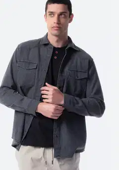 TEX miesten farkkupaita I287391 - BLACK 1 - 2