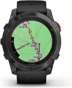 Garmin Fenix 7X Pro Solar urheilukello, musta - 7