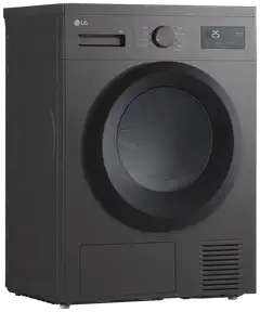 LG pesutorni F4A1009NDK pyykinpesukone + RHA1008NDK kuivausrumpu, tumma harmaa - 10
