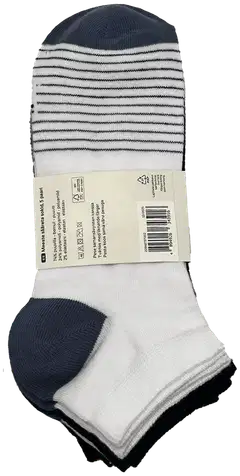 House miesten sneakersukat FS2025 5-pack - Black/white/stripe - 4