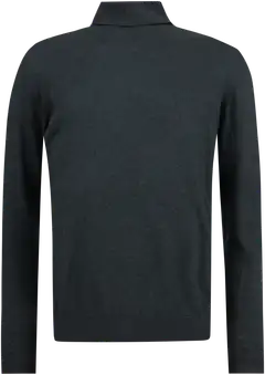 TEX miesten pooloneule puuvillaa I992457 - GREEN DARK - 1