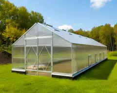 Ecoslider kasvihuone DD 4.0 X 10.47 - 5