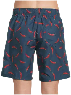 House miesten uimashortsit chili 192H042609 - RED PEPPER PRINT - 3