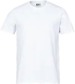 Black Horse miesten puuvilla T-paita O-pääntie I189 - WHITE - 1