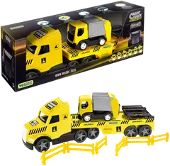 Wader Magic Truck Technic Lavettirekka Ja Ajoneuvo - 1