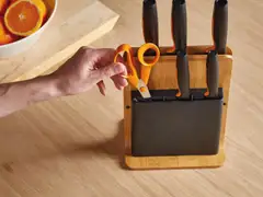 Fiskars Functional Form Veitsitukki bambu (sis. 5 veistä) - 6