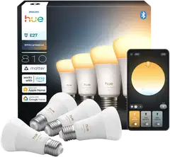 Philips Hue älylamppu A60 E27 WA 4 kpl - 1