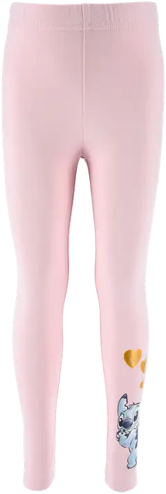 Lasten Lilo & Stitch leggins, laadukas kangas - Vaaleanpunainen - 1