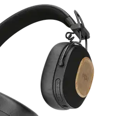House of Marley langattomat sankakuulokkeet Positive Vibration Riddim, musta/puu - 5
