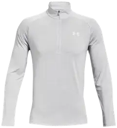 Under Armour miesten pitkähihainen treenipaita vetoketjukauluksella 1328495 - Halo Gray - 1