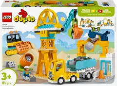 LEGO® DUPLO Town 10476 Rakennustyömaa ja työmaa-ajoneuvot 3in1 - 3