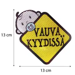 Pilvi baby on board kyltti /tarra - 4