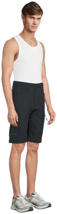 Luode12 miesten retkeilyshortsit loose-fit 204L182654 - BLACK - 4