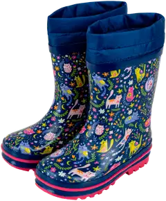 Ciraf lasten talvikumisaapas Kitties Blue Wtr - Blue - 1
