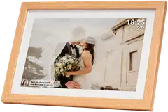 Denver digitaalinen valokuvakehys Frameo PFF-1042LW vaalean puun värinen - 6