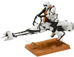 Star Wars Mandalorian bike model kit - 2