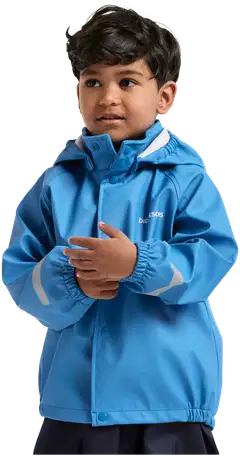 Didriksons lasten sadetakki Slaskeman - Sharp blue - 3