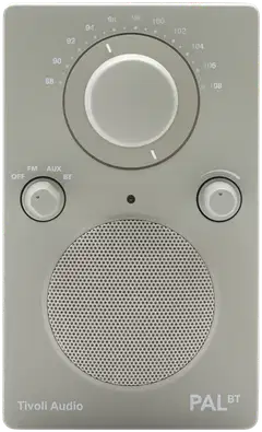 Tivoli Audio kannettava Bluetooth-radio PAL BT Gen.3 harmaa - 1
