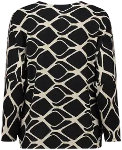 Zabaione naisten trikoo pusero Le44onie - P5011 black - 3