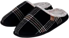 House miesten tossut Checks Black - BLACK - 1