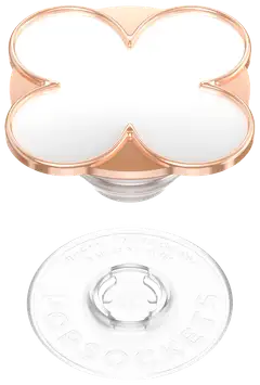Popsockets puhelinpidike popgrip clover rose gold - 5