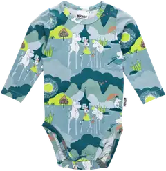 Martinex Muumi vauvojen body Vedenpaisumus 588619 - SININEN - 1