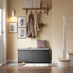 SoBuy kenkäpenkki tummanharmaa FSR98-XL-SCH - 2