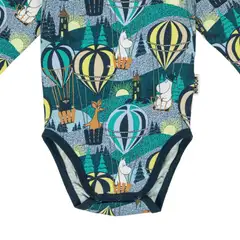 Muumi vauvojen body Aamulento 591099 - SININEN - 3