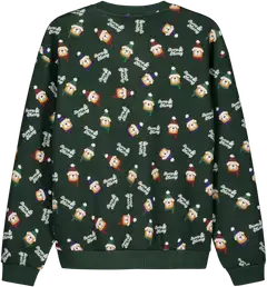 WKLY. miesten joulucollegepusero Beary 195W452503 - Green - 2