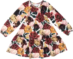 Maia family lasten mekko Bloomy 206085 - tummanpunainen - 1