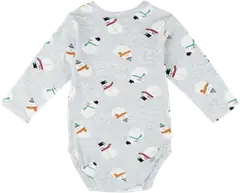 Ciraf vauvojen body Lumiukko - snowman aop - 2