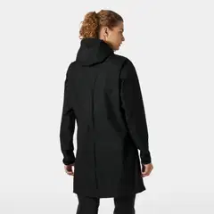 Helly Hansen naisten kuoritakkiVancouver Rain Coat 54351 - BLACK - 4