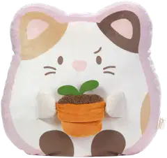 Mymochi Cat Angy ja kukkapurkki pehmolelu 33cm - 1