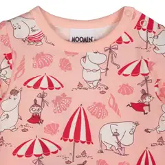 Muumi vauvojen body Simpukkaranta 591673 - koralli - 2