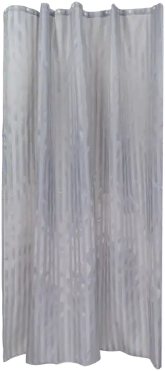 House suihkuverho Stripe 180x200 cm, tummanharmaa - 1