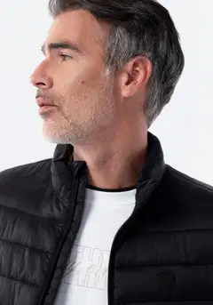 TEX miesten kevyttoppaliivi I274941 - BLACK 1 - 5