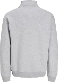 JJ Rebel miesten svetari Jrebcrest 12304803 - Light Grey Melange - 2