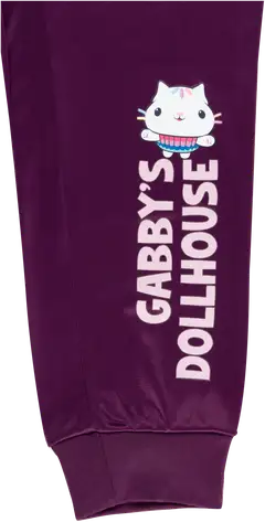Gabby's Dollhouse lasten verkkaripuku GDQ20003 - Purple - 4