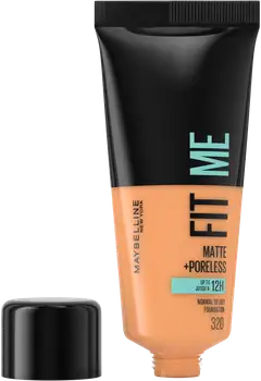 Maybelline New York Fit Me Matte+Poreless -meikkivoide 320 Natural Tan 30ml - 2