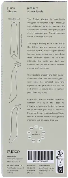 Nudco G-kiss vibraattori - 3