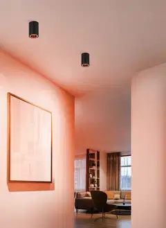 EGLO kattovalaisin Carosso-z GU10 4,9W RGB CCT musta - 10