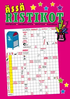 Ristikkokirja A4 - 2